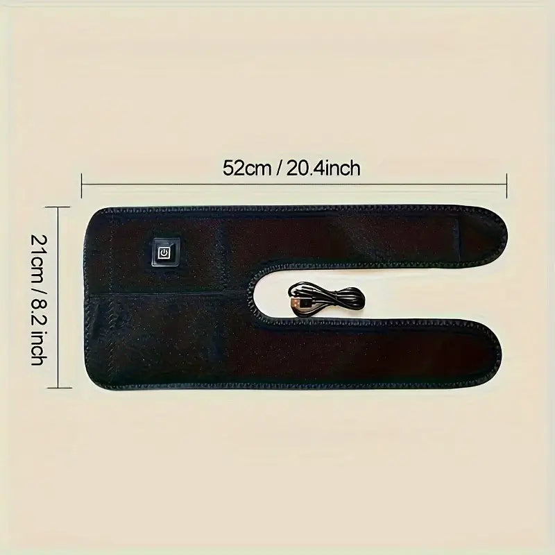 Rodillera Térmica Eléctrica – Calor Terapéutico en Segundos y Alivio Instantáneo del Dolor